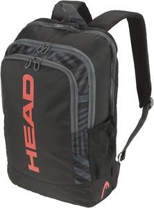 HEAD ΤΣΑΝΤΑ HEAD BASE BACKPACK 17 L ΜΑΥΡΗ/ΠΟΡΤΟΚΑΛΙ