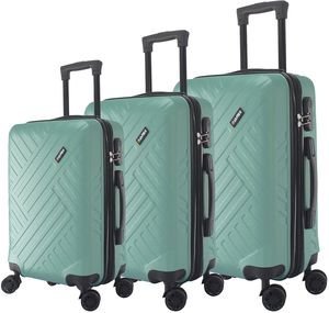 ΣΕΤ 3 ΒΑΛΙΤΣΕΣ AMBER SPINNER AM1002/3 TIFFANY BLUE ΣΕΤ 3 ΒΑΛΙΤΣΕΣ AMBER SPINNER AM1002/3 TIFFANY BLUE