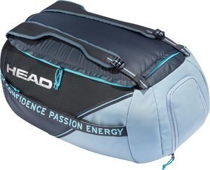 HEAD ΤΣΑΝΤΑ HEAD BLUE SPORT BAG ΜΠΛΕ ΣΚΟΥΡΟ/ΓΚΡΙ