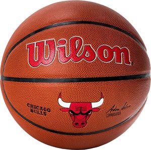 ΜΠΑΛΑ WILSON NBA TEAM ALLIANCE CHICAGO BULLS ΠΟΡΤΟΚΑΛΙ (7) φωτογραφία