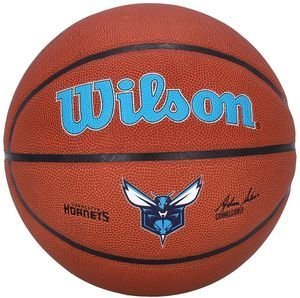 ΜΠΑΛΑ WILSON NBA TEAM ALLIANCE CHARLOTTE HORNETS ΠΟΡΤΟΚΑΛΙ (7) φωτογραφία