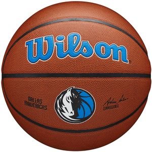 WILSON ΜΠΑΛΑ WILSON NBA TEAM ALLIANCE DALLAS MAVERICKS ΠΟΡΤΟΚΑΛΙ (7)