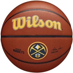 WILSON ΜΠΑΛΑ WILSON NBA TEAM ALLIANCE DENVER NUGGETS ΠΟΡΤΟΚΑΛΙ (7)