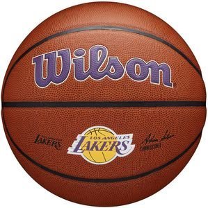 ΜΠΑΛΑ WILSON NBA TEAM ALLIANCE LOS ANGELES LAKERS ΠΟΡΤΟΚΑΛΙ (7) ΜΠΑΛΑ WILSON NBA TEAM ALLIANCE LOS ANGELES LAKERS ΠΟΡΤΟΚΑΛΙ (7)