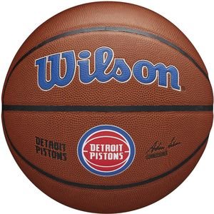 WILSON ΜΠΑΛΑ WILSON NBA TEAM ALLIANCE DETROIT PISTONS ΠΟΡΤΟΚΑΛΙ (7)