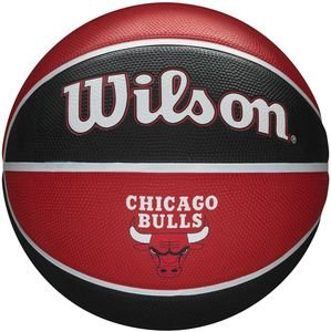 WILSON ΜΠΑΛΑ WILSON NBA TEAM TRIBUTE CHICAGO BULLS ΚΟΚΚΙΝΟ / ΜΑΥΡΟ (7)