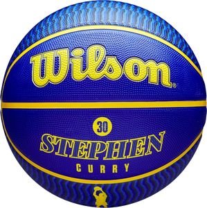  WILSON NBA PLAYER ICON OUTDOOR BASKETBALL CURRY  (7)