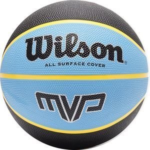 WILSON ΜΠΑΛΑ WILSON MVP BASKETBALL ΜΑΥΡΗ/ΜΠΛΕ (7)