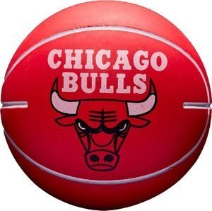 WILSON ΜΠΑΛΑΚΙ WILSON NBA DRIBBLER MINI BALL CHICAGO BULLS ΚΟΚΚΙΝΟ