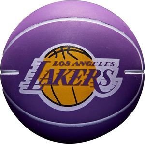 ΜΠΑΛΑΚΙ WILSON NBA DRIBBLER MINI BALL LOS ANGELES LAKERS ΜΩΒ ΜΠΑΛΑΚΙ WILSON NBA DRIBBLER MINI BALL LOS ANGELES LAKERS ΜΩΒ