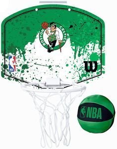 WILSON ΜΠΑΣΚΕΤΑΚΙ WILSON NBA TEAM MINI HOOP BOSTON CELTICS ΠΡΑΣΙΝΟ