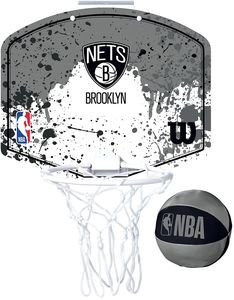  WILSON NBA TEAM MINI HOOP BROOKLYN NETS 