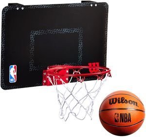 WILSON ΜΠΑΣΚΕΤΑΚΙ WILSON NBA FORGE TEAM MINI HOOP ΜΑΥΡΟ