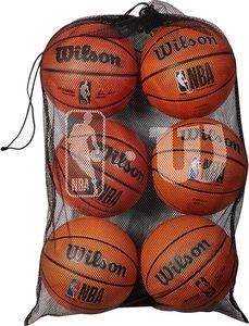 ΤΣΑΝΤΑ ΜΕΤΑΦΟΡΑΣ WILSON NBA 6 BALL MESH BAG ΜΑΥΡΗ ΤΣΑΝΤΑ ΜΕΤΑΦΟΡΑΣ WILSON NBA 6 BALL MESH BAG ΜΑΥΡΗ