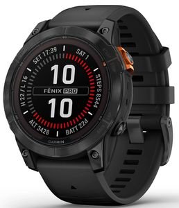  GARMIN FENIX 7X PRO SOLAR SLATE GRAY WITH BLACK