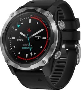 ����� GARMIN DESCENT MK2 BLACK SILICONE BAND