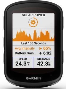 GARMIN ΚΟΝΤΕΡ GARMIN EDGE 540 SOLAR ΜΕ ΧΑΡΤΗ ΕΥΡΩΠΗΣ (CENTRAL+WEST) ΜΑΥΡΟ