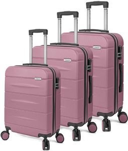 ΣΕΤ 3 ΒΑΛΙΤΣΕΣ BENZI BZ5695/3 ΡΟΖ ΣΕΤ 3 ΒΑΛΙΤΣΕΣ BENZI BZ5695/3 ΡΟΖ