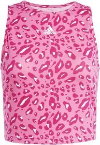 ΦΑΝΕΛΑΚΙ ADIDAS PERFORMANCE ANIMAL CROPPED TANK ΡΟΖ (S) ΦΑΝΕΛΑΚΙ ADIDAS PERFORMANCE ANIMAL CROPPED TANK ΡΟΖ (S)