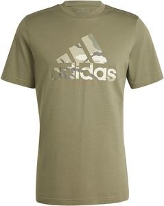  ADIDAS PERFORMANCE CAMO BADGE OF SPORT GRAPHIC T-SHIRT  (S)