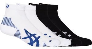  ASICS CUSHION RUN QUARTER SOCK 2PPK /