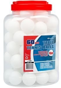 GET - GO ΜΠΑΛΑΚΙΑ GET - GO 61PK TT BALLS ΛΕΥΚΑ (60 ΤΜΧ)