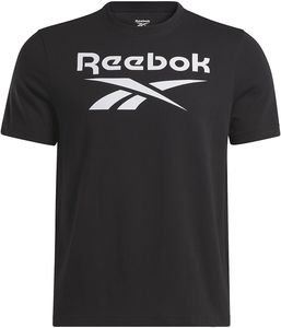  REEBOK IDENTITY BIG STACKED LOGO TEE 