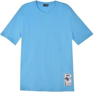 ΜΠΛΟΥΖΑ BODYTALK COTTON T-SHIRT ΓΑΛΑΖΙΑ (S) ΜΠΛΟΥΖΑ BODYTALK COTTON T-SHIRT ΓΑΛΑΖΙΑ (S)