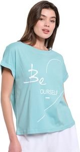 ΜΠΛΟΥΖΑ BODYTALK T-SHIRT ΤΙΡΚΟΥΑΖ (S) ΜΠΛΟΥΖΑ BODYTALK T-SHIRT ΤΙΡΚΟΥΑΖ (S)