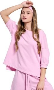ΜΠΛΟΥΖΑ BODYTALK CREWNECK SWEATER ΡΟΖ (S) ΜΠΛΟΥΖΑ BODYTALK CREWNECK SWEATER ΡΟΖ (S)