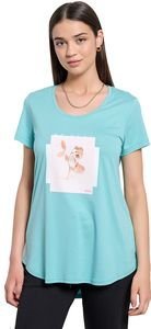 ΜΠΛΟΥΖΑ BODYTALK CROP TOP ΤΙΡΚΟΥΑΖ (S) ΜΠΛΟΥΖΑ BODYTALK CROP TOP ΤΙΡΚΟΥΑΖ (S)