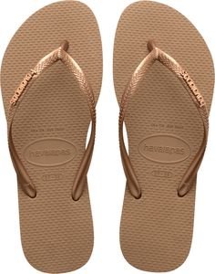  HAVAIANAS SLIM LOGO METALLIC / (37-38)