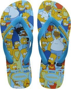 ΣΑΓΙΟΝΑΡΑ HAVAIANAS SIMPSONS ΤΙΡΚΟΥΑΖ (39-40) ΣΑΓΙΟΝΑΡΑ HAVAIANAS SIMPSONS ΤΙΡΚΟΥΑΖ (39-40)