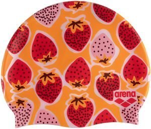  ARENA PRINT JR POOL CAP STRAWBERRIES 