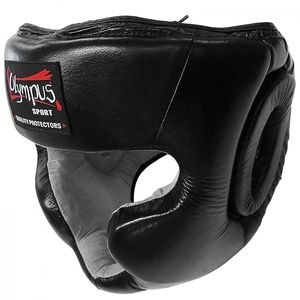   OLYMPUS SPORT TRAINING LEATHER CHIN & CHEEKBONES 