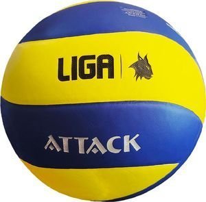 LIGA SPORT ΜΠΑΛΑ VOLLEY LIGA SPORT ATTACK ΜΠΛΕ/ΚΙΤΡΙΝΗ (5)