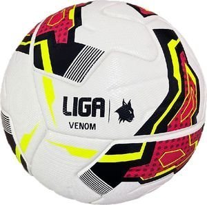 ΜΠΑΛΑ LIGA SPORT VENOM ΛΕΥΚΗ/ΚΟΚΚΙΝΗ (5)