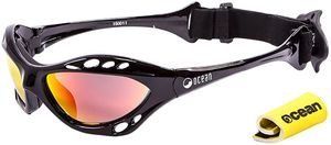 ΓΥΑΛΙΑ ΗΛΙΟΥ OCEAN SUNGLASSES CUMBUCO ΜΑΥΡΑ SHINY REVO RED ΓΥΑΛΙΑ ΗΛΙΟΥ OCEAN SUNGLASSES CUMBUCO ΜΑΥΡΑ SHINY REVO RED