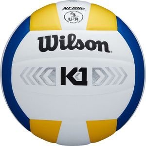 ΜΠΑΛΑ WILSON K1 SILVER VB ΛΕΥΚΗ (5) ΜΠΑΛΑ WILSON K1 SILVER VB ΛΕΥΚΗ (5)