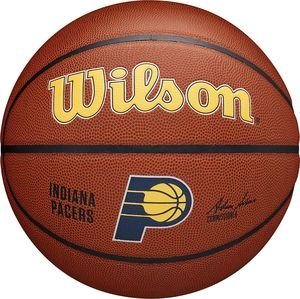 ΜΠΑΛΑ WILSON NBA TEAM ALLIANCE INDIANA PACERS ΠΟΡΤΟΚΑΛΙ (7) ΜΠΑΛΑ WILSON NBA TEAM ALLIANCE INDIANA PACERS ΠΟΡΤΟΚΑΛΙ (7)