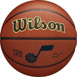 ΜΠΑΛΑ WILSON NBA TEAM ALLIANCE UTAH JAZZ ΠΟΡΤΟΚΑΛΙ (7) ΜΠΑΛΑ WILSON NBA TEAM ALLIANCE UTAH JAZZ ΠΟΡΤΟΚΑΛΙ (7)