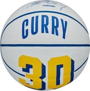 ΜΠΑΛΑ WILSON NBA PLAYER ICON MINI BASKETBALL CURRY ΛΕΥΚΗ (3)