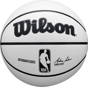 ΜΠΑΛΑ WILSON NBA AUTOGRAPH ΛΕΥΚΗ/ΚΑΦΕ (3) ΜΠΑΛΑ WILSON NBA AUTOGRAPH ΛΕΥΚΗ/ΚΑΦΕ (3)
