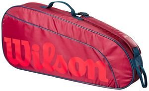 WILSON ΠΑΙΔΙΚΗ ΤΣΑΝΤΑ WILSON JUNIOR 3 PACK ΚΟΚΚΙΝΗ