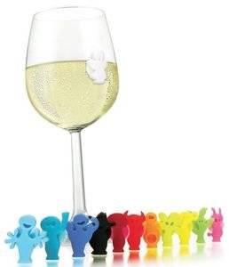 ���������� �������� VACU VIN GLASS MARKERS PARTY PEOPLE (12 ���)