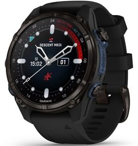  GARMIN DESCENT MK3 43MM TITANIUM CARBON GREY DLC WITH BLACK