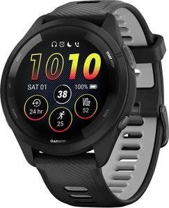 GARMIN FORERUNNER 265 BLACK WITH POWDER GRAY