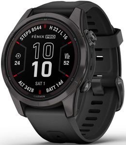 ΡΟΛΟΪ GARMIN FENIX 7S PRO SAPPHIRE SOLAR TITANIUM CARBON GRAY DLC WITH BLACK ΡΟΛΟΪ GARMIN FENIX 7S PRO SAPPHIRE SOLAR TITANIUM CARBON GRAY DLC WITH BLACK