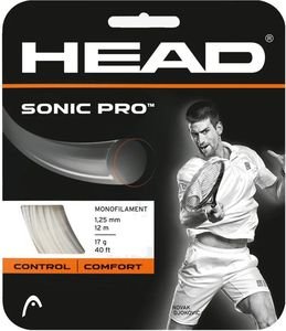 ΧΟΡΔΗ HEAD SONIC PRO TENNIS STRING ΛΕΥΚΗ (1.30 MM) ΧΟΡΔΗ HEAD SONIC PRO TENNIS STRING ΛΕΥΚΗ (1.30 MM)