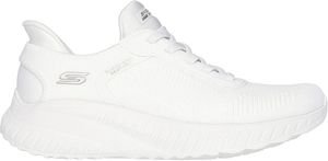 ΠΑΠΟΥΤΣΙ SKECHERS SLIP-INS BOBS SPORT SQUAD CHAOS CURRENT MUSE ΛΕΥΚΟ